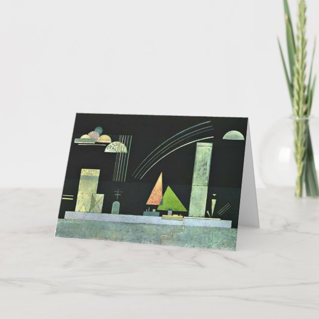 Kandinsky - an der Erholung Karte (Vorderseite)