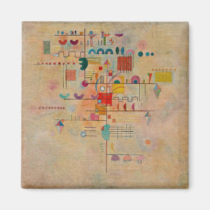 Kandinsky - Anmutiger Aufstieg Magnet