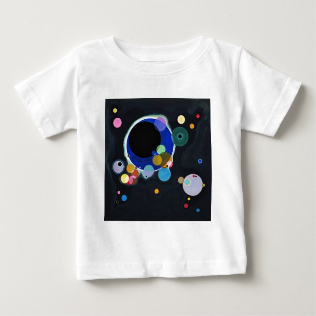 Kandinsky Artwork Baby T-shirt (Vorderseite)
