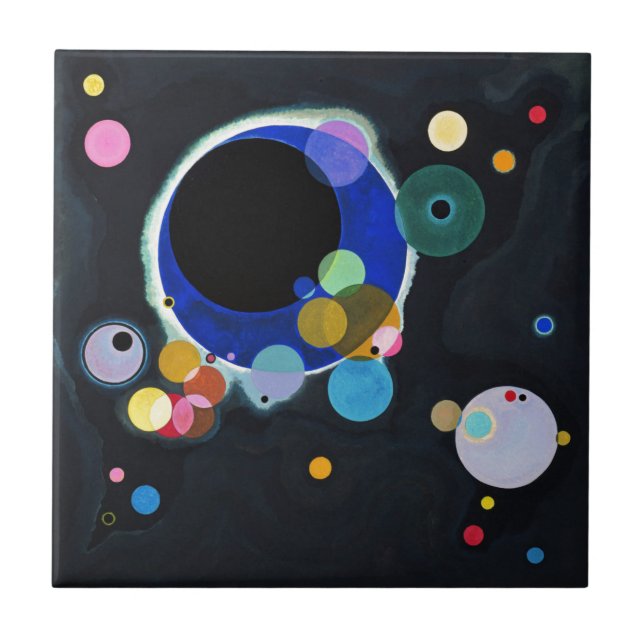 Kandinsky Artwork Fliese (Vorderseite)