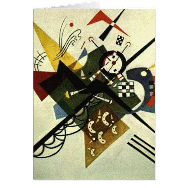 Kandinsky auf Weiß II (Vorne)
