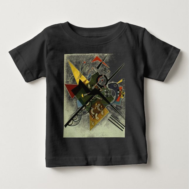 Kandinsky auf Weiß II Baby T-shirt (Vorderseite)