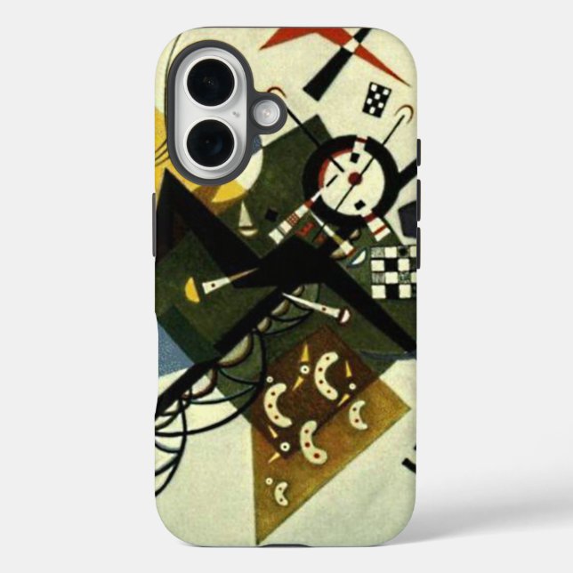 Kandinsky auf Weiß II Case-Mate iPhone Hülle (Rückseite)