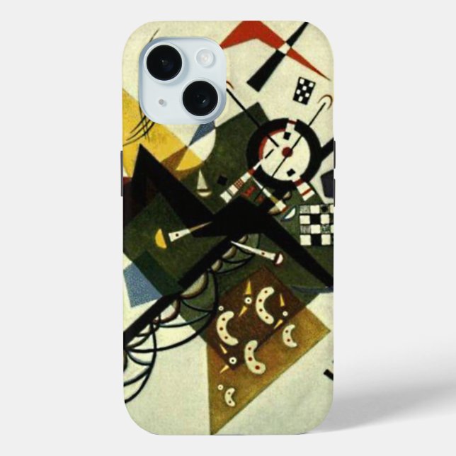 Kandinsky auf Weiß II Case-Mate iPhone Hülle (Rückseite)