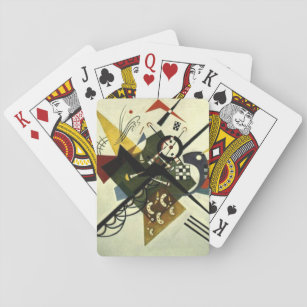 Kandinsky auf Weiß II Spielkarten