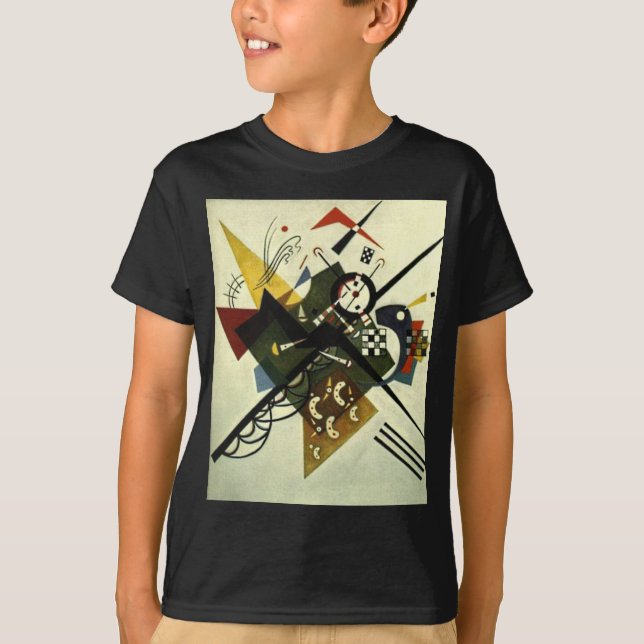 Kandinsky auf Weiß II T-Shirt (Vorderseite)