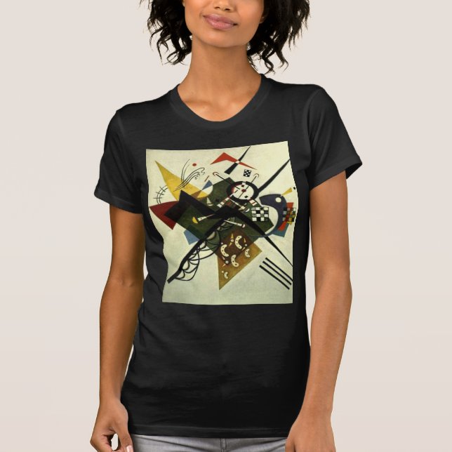Kandinsky auf Weiß II T-Shirt (Vorderseite)