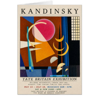 Kandinsky-Ausstellungsplakat | Abstrakt Geometrisc