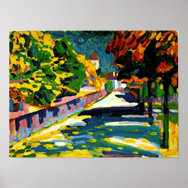 Kandinsky - Autumn in Bavaria, Poster (Vorne)