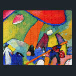 Kandinsky - Beach Scene Puzzle<br><div class="desc">Wassily Kandinsky Kunstwerk,  Beach Scene.</div>