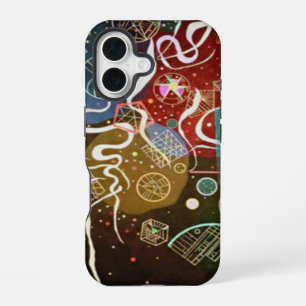 Kandinsky-Bewegung I Abstrakte Malerei iPhone 16 Hülle