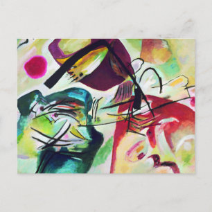 Kandinsky Black Arch Postcard Postkarte