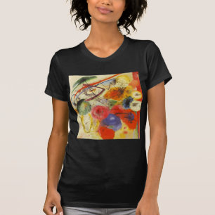 Kandinsky Black Strokes Abstrakte Malerei T-Shirt