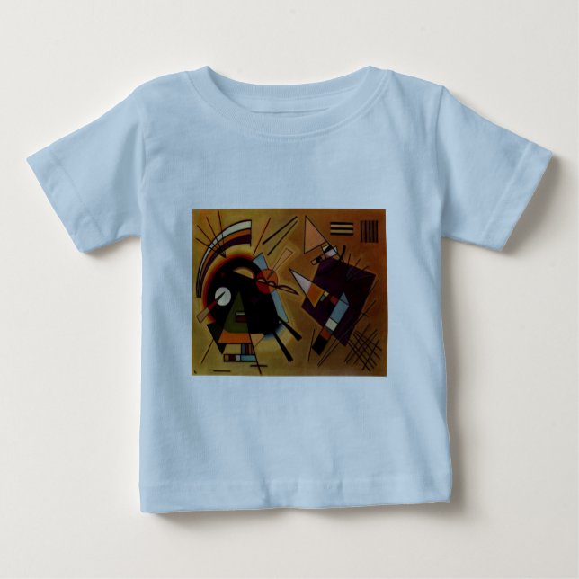 Kandinsky Black Violet Baby T-shirt (Vorderseite)