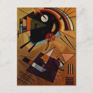 Kandinsky Black Violet Postkarte