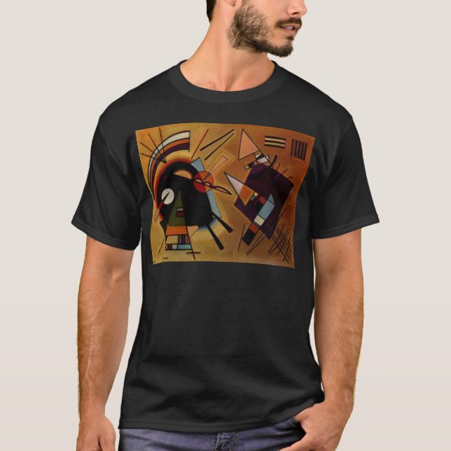 Kandinsky Black Violet T-Shirt (Vorderseite)