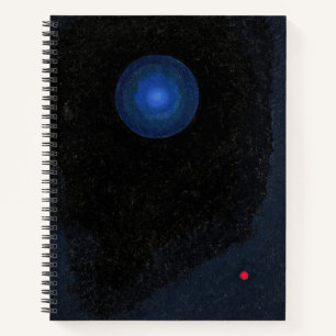 Kandinsky - Blaue, abstrakte Kunst Notizbuch