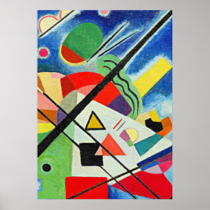 Kandinsky - Blaue Malerei, Poster