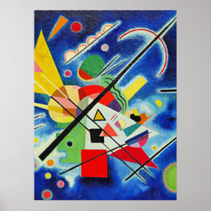 Kandinsky - Blaue Malerei, Poster