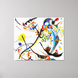 KANDINSKY - BLAUE SEGMENT - 1921 - Bauhaus - Leinwanddruck