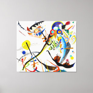 KANDINSKY - BLAUE SEGMENT - 1921 - Bauhaus - Leinwanddruck