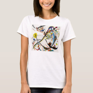 Kandinsky blauer Segment-T - Shirt