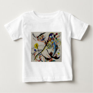 Kandinsky Blaues Segment Baby T-shirt
