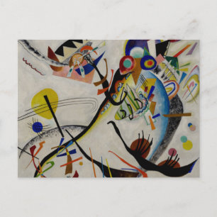 Kandinsky Blue Segment Postkarte