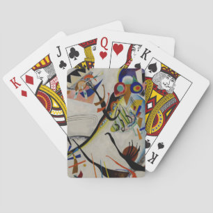Kandinsky Blue Segment Spielkarten