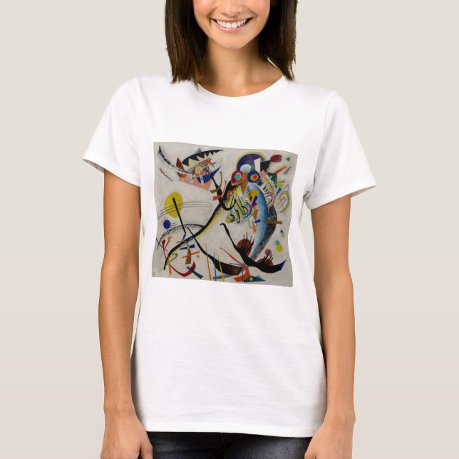 Kandinsky Blue Segment T-Shirt (Vorderseite)