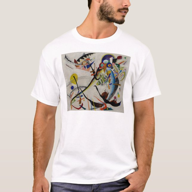 Kandinsky Blue Segment T-Shirt (Vorderseite)