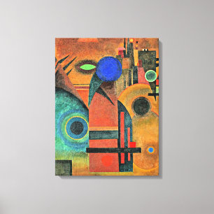Kandinsky - Braunes Schweigen Leinwanddruck