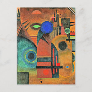 Kandinsky - Brawn Silence Postkarte