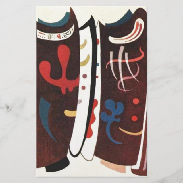 Kandinsky Brown with Briefpapier (Vorderseite)