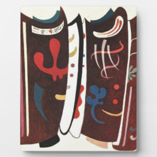 Kandinsky Brown with Fotoplatte