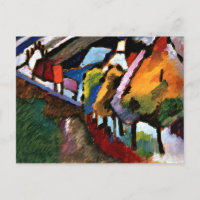 Kandinsky - Burg und Kirche von Murnau