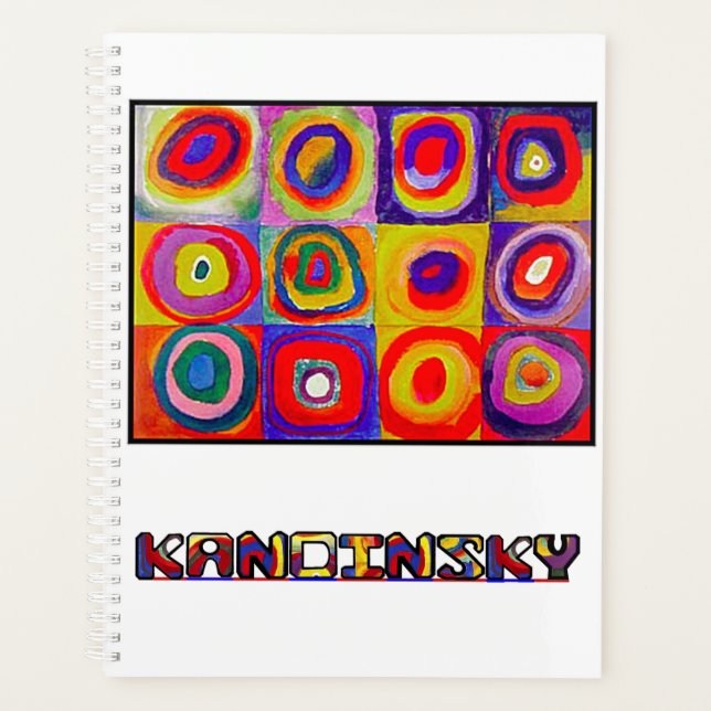 Kandinsky Circles Planer (Vorderseite)