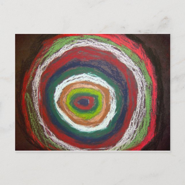 Kandinsky Circles Postkarte (Vorderseite)