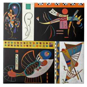 Kandinsky - Commuaunte Fliese
