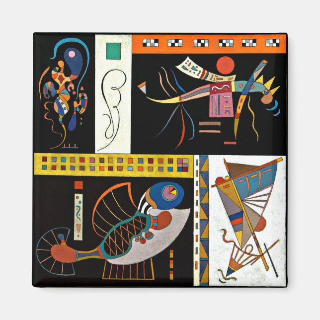 Kandinsky - Commuaunte Magnet (Vorne)