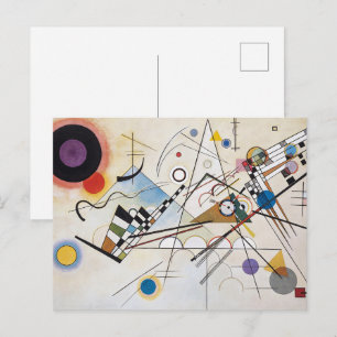 Kandinsky Composition VIII Abstrakte Kunst Postkarte