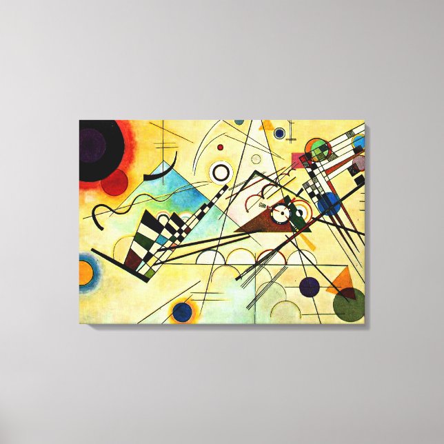 Kandinsky - Composition VIII Leinwanddruck (Vorderseite)