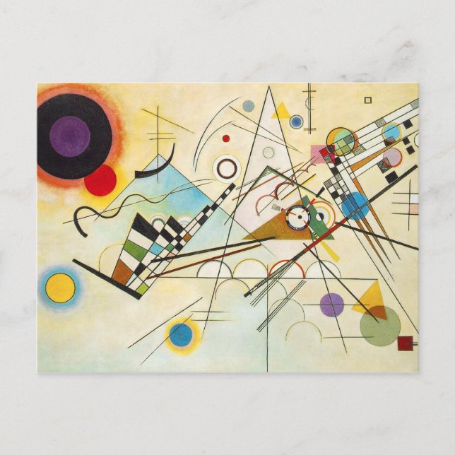 Kandinsky Composition VIII Postkarte (Vorderseite)