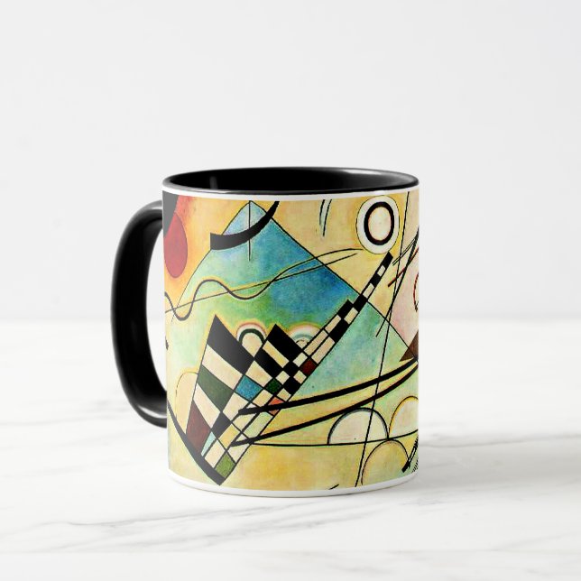 Kandinsky - Composition VIII Tasse (Vorderseite Links)