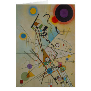 Kandinsky Compositon 8 Abstrakt Art Painting Card