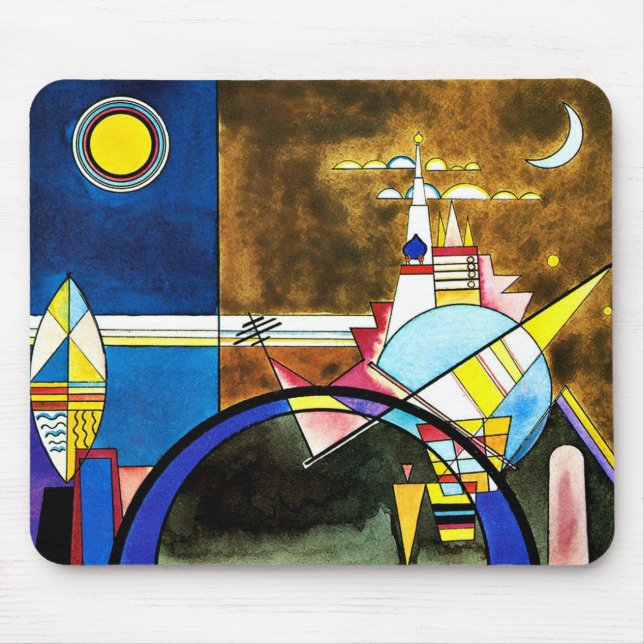 Kandinsky - Das große Tor Kiews Mousepad (Vorne)