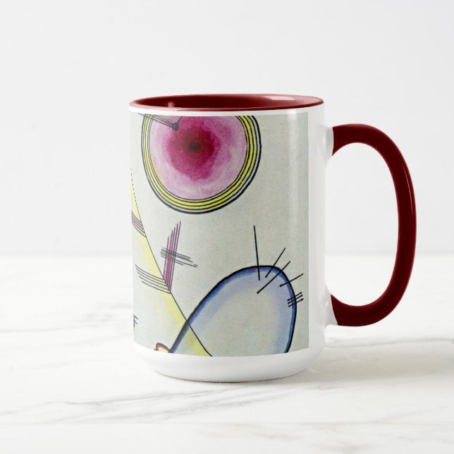 Kandinsky - Delikates Soul Tasse (Rechts)