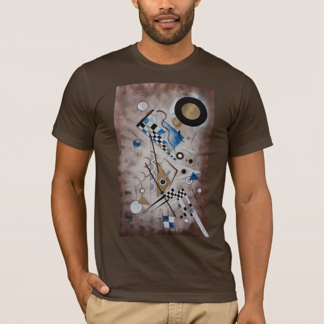 Kandinsky der abstrakten moderne Kunst T-Shirt (Vorderseite)