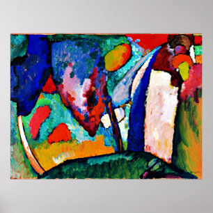 Kandinsky - Der Wasserfall, Poster