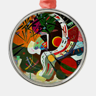 Kandinsky - Dominant Curve, berühmtes Bild, Ornament Aus Metall